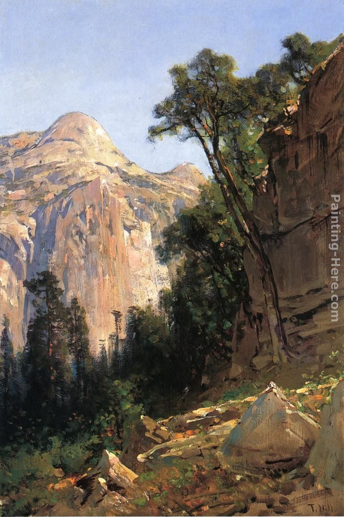 North Dome, Yosemite Valley painting - Thomas Hill North Dome, Yosemite Valley art painting